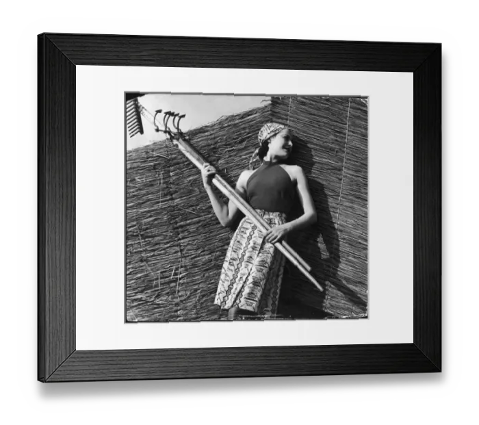 Framed Print : Skirt & Top Late 1930S Framed Print : Skirt & Top Late 1930S