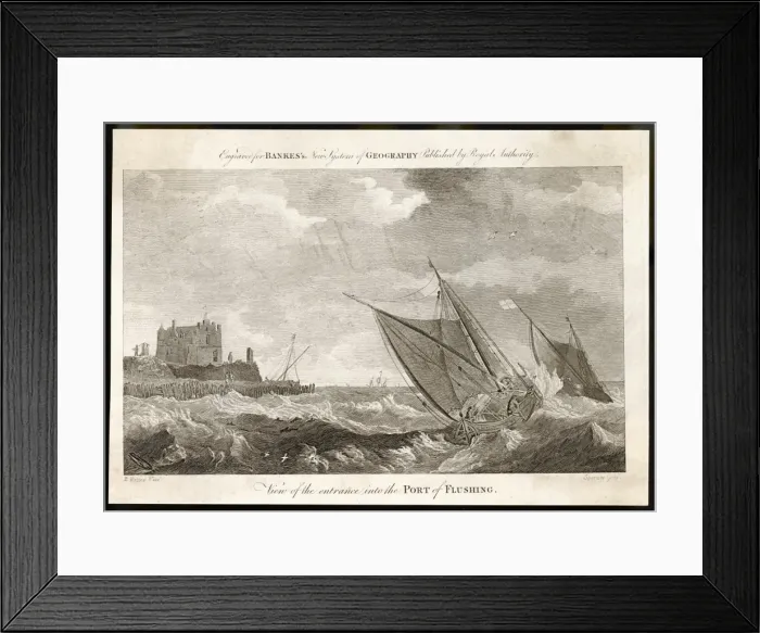 Framed Print : Flushing / Peters Framed Print : Flushing / Peters
