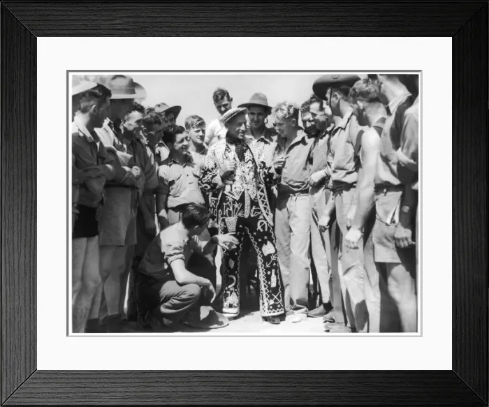Framed Print : Pearly King in Australia Framed Print : Pearly King in Australia