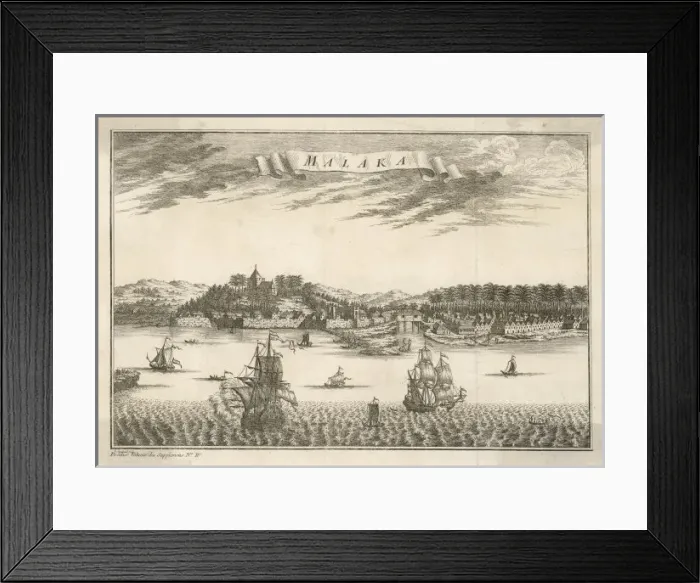 Framed Print : Malaka, Malaysia C18Th Framed Print : Malaka, Malaysia C18Th