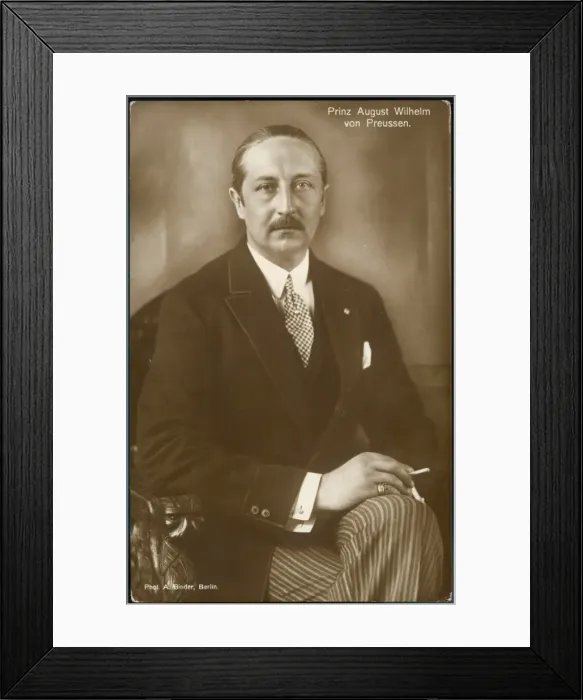 Framed Print : August Wilhelm Framed Print : August Wilhelm