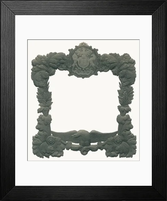 Framed Print : Decorative Frame C19Th Framed Print : Decorative Frame C19Th