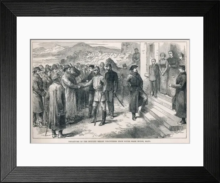 Framed Print : Captain Boycott Framed Print : Captain Boycott