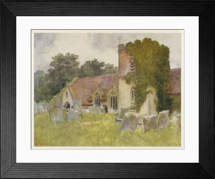 Framed Print : Boldre Church Hampshire Framed Print : Boldre Church Hampshire