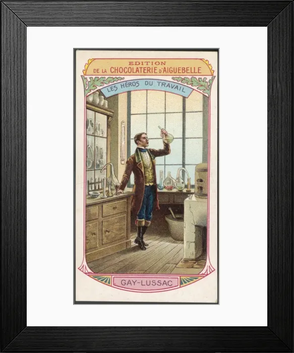 Framed Print : Gay-Lussac (Card) Framed Print : Gay-Lussac (Card)
