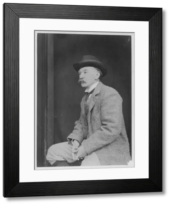 Framed Print : Thomas Hardy  /  Seated