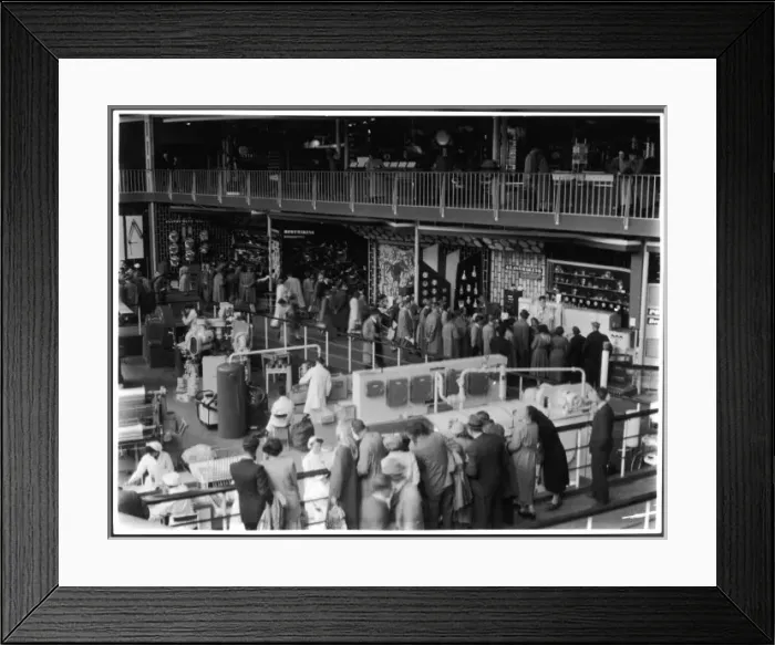 Framed Print : Power & Production 1951 Framed Print : Power & Production 1951