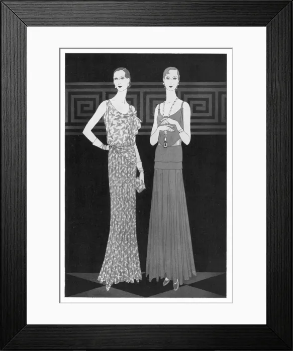 Framed Print : Costume / Women / 1930 Framed Print : Costume / Women / 1930