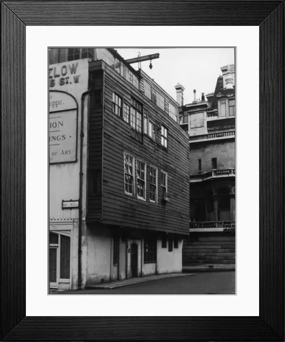 Framed Print : Old Shop, Mayfair Framed Print : Old Shop, Mayfair