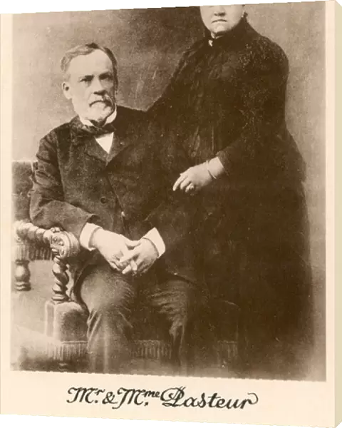 Louis Pasteur & Wife