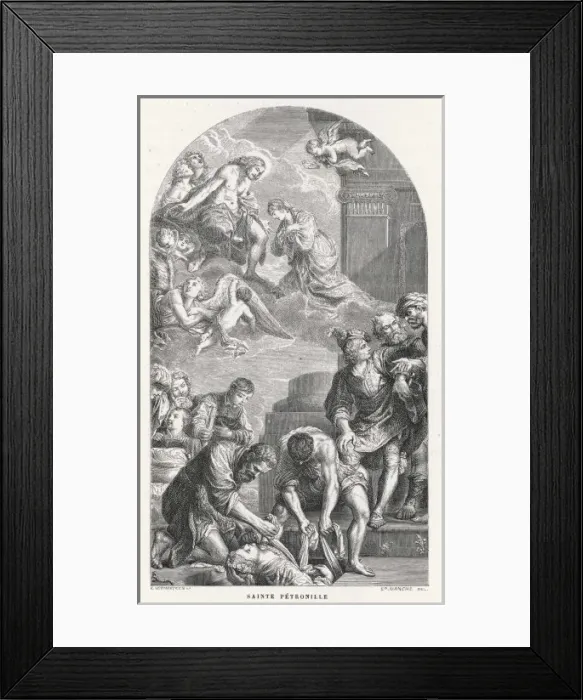 Framed Print : Saint Petronilla Framed Print : Saint Petronilla