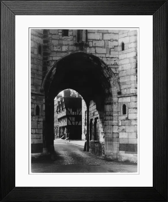 Framed Print : Exchequer Gate, Lincoln Framed Print : Exchequer Gate, Lincoln