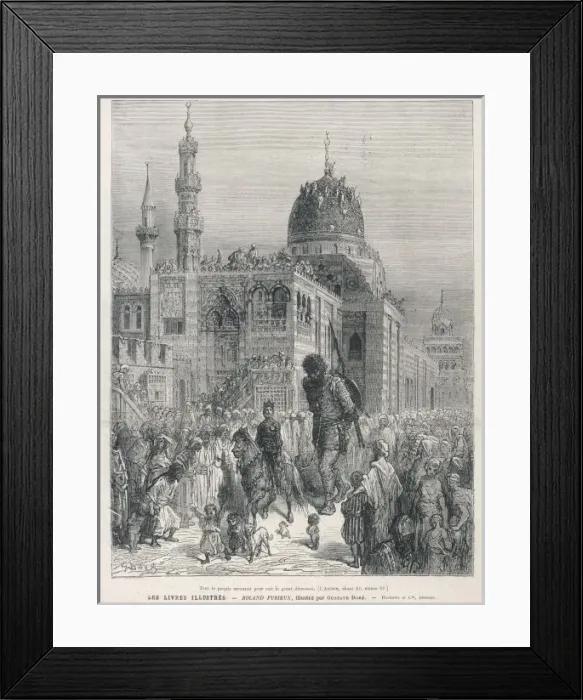 Framed Print : Giant of Ariosto Book Framed Print : Giant of Ariosto Book