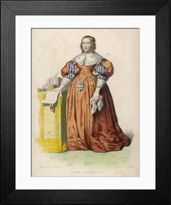 Framed Print : Anne of Austria Framed Print : Anne of Austria
