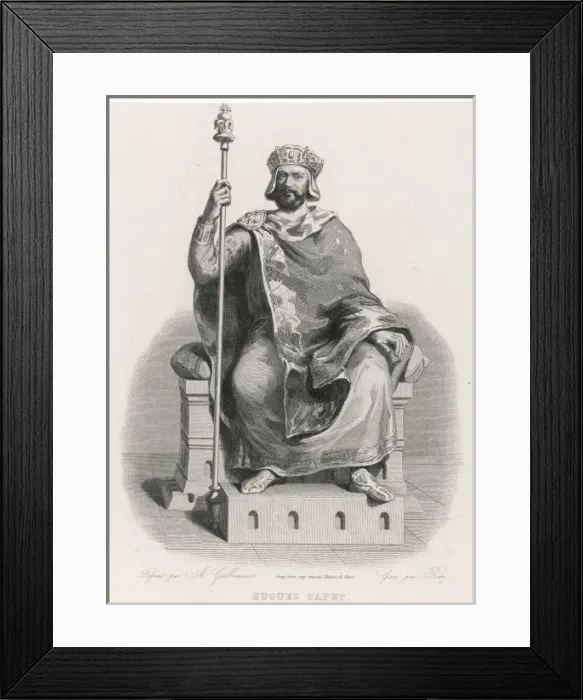 Framed Print : Hugues Capet Framed Print : Hugues Capet