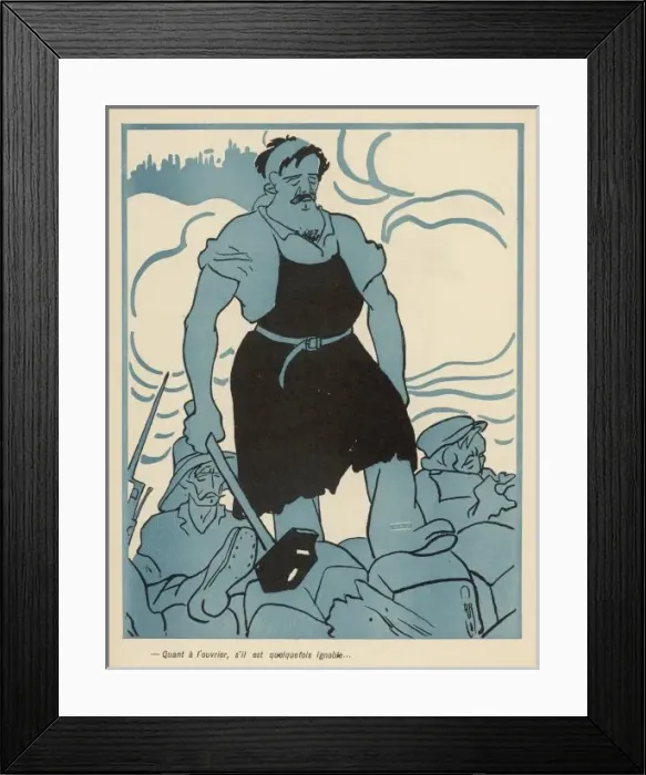 Framed Print : The Worker as Hero Framed Print : The Worker as Hero