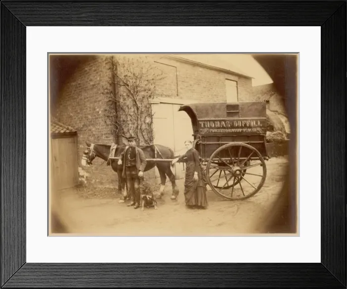 Framed Print : Poulterers Cart Framed Print : Poulterers Cart