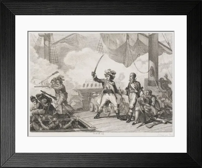 Framed Print : Jean Bart in Action Framed Print : Jean Bart in Action