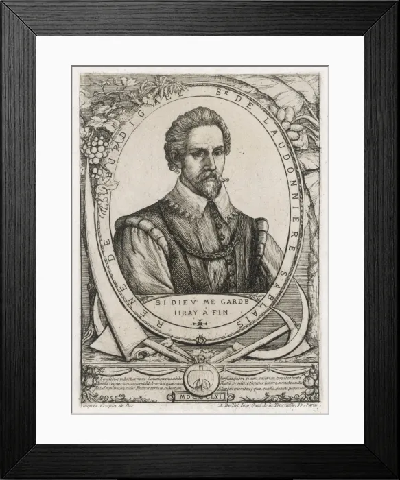 Framed Print : Rene De Laudonniere Framed Print : Rene De Laudonniere