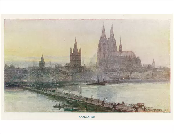 Cologne  /  Koln and Rhine