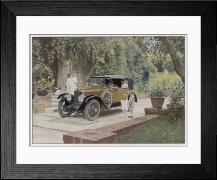 Framed Print : Irat Convertible Car Framed Print : Irat Convertible Car