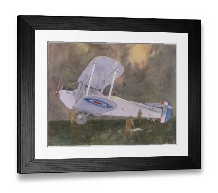 Framed Print : Avro Aldershot Plane Framed Print : Avro Aldershot Plane