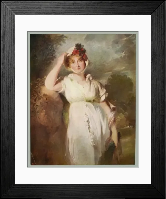 Framed Print : Q Caroline (Lawrence) Framed Print : Q Caroline (Lawrence)