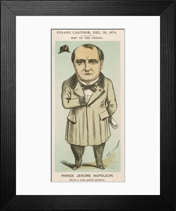 Framed Print : Jerome Napoleon Bonapart Framed Print : Jerome Napoleon Bonapart