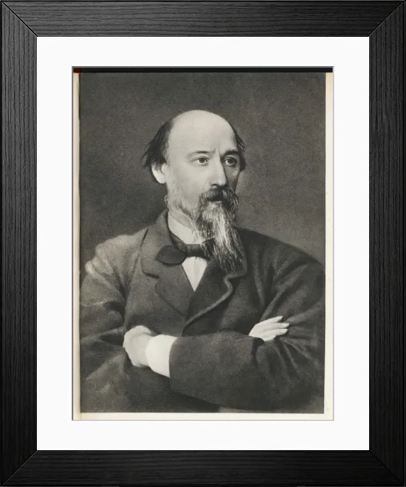 Framed Print : Nikolai Nekrasov Framed Print : Nikolai Nekrasov