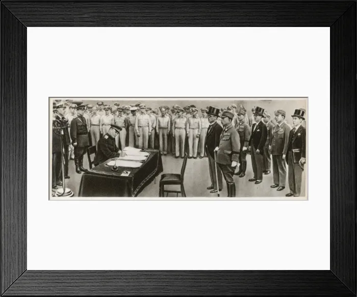 Framed Print : Japan Surrenders 1945 Framed Print : Japan Surrenders 1945