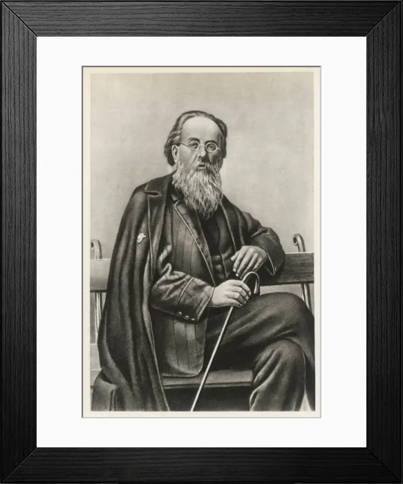 Framed Print : Konstantin Tsiolkovsky Framed Print : Konstantin Tsiolkovsky