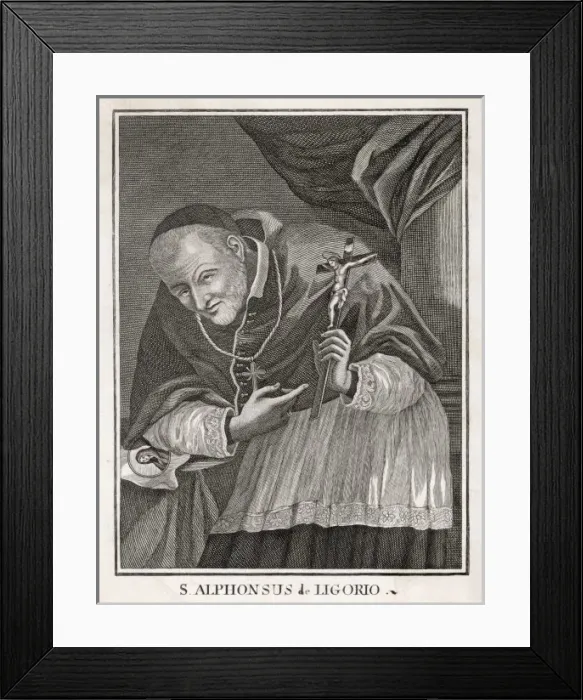 Framed Print : Saint Alfonso Liguori Framed Print : Saint Alfonso Liguori