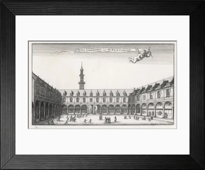 Framed Print : Royal Exchange C17 Framed Print : Royal Exchange C17