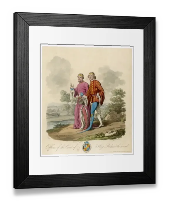 Framed Print : Officers of Richard II Framed Print : Officers of Richard II