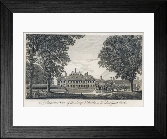 Framed Print : Windsor Lodge, Stables Framed Print : Windsor Lodge, Stables