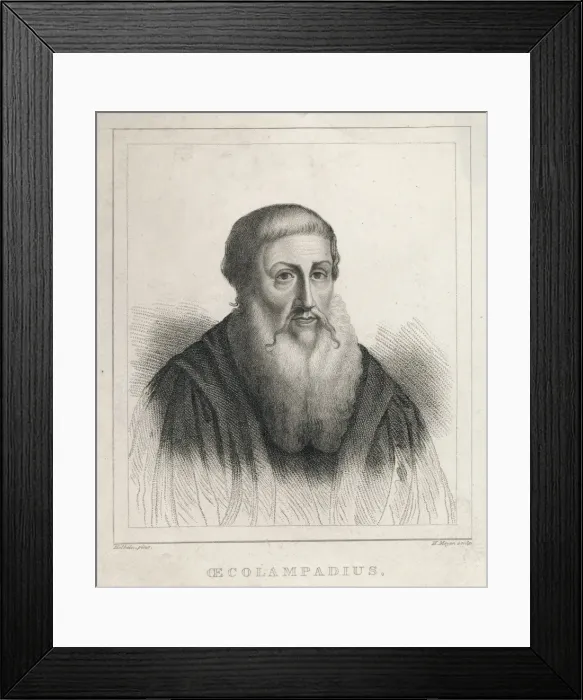 Framed Print : Huszgen (Holbein) Framed Print : Huszgen (Holbein)