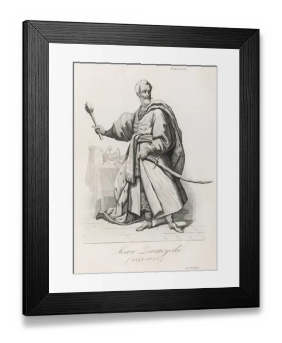 Framed Print : Jan Zamoyski (Anon)