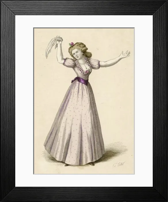 Framed Print : Clement in Stage Role Framed Print : Clement in Stage Role