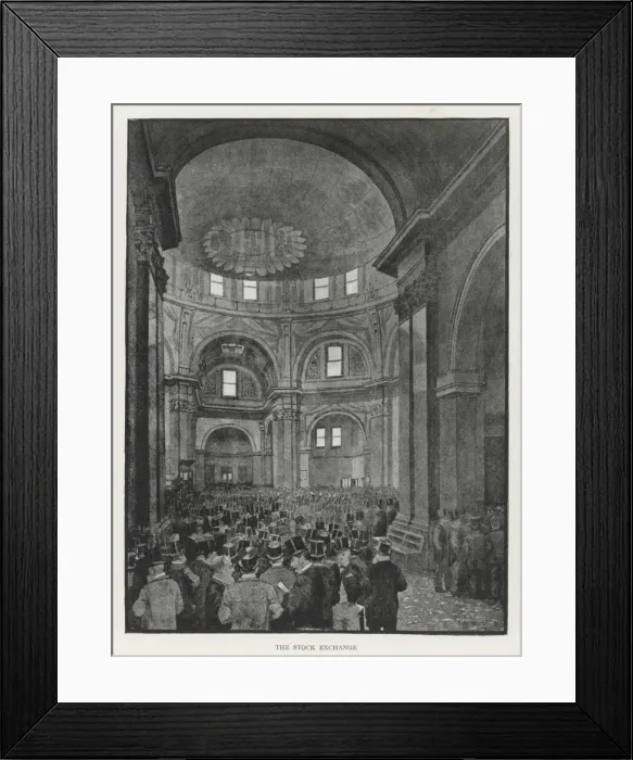 Framed Print : London Stock Exchange Framed Print : London Stock Exchange