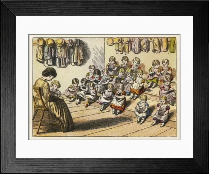 Framed Print : In and out of School Framed Print : In and out of School