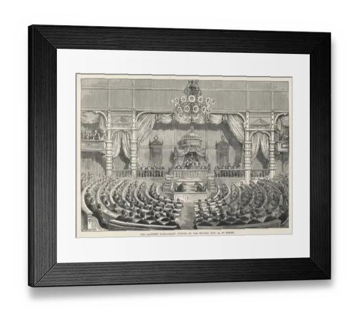 Framed Print : Japanese Parliament Framed Print : Japanese Parliament