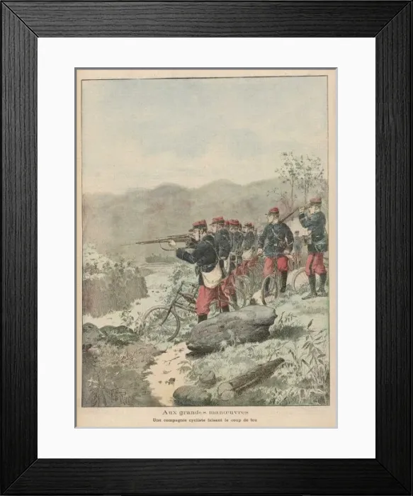 Framed Print : Cyclist Manoeuvres