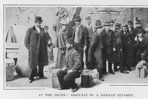 Arrivals by German Boat