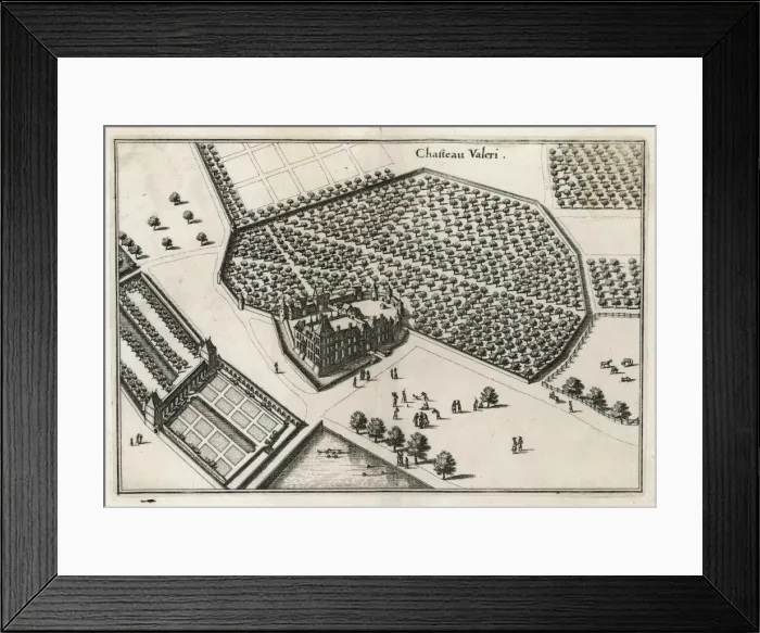 Framed Print : Chateau Circa 1700 Framed Print : Chateau Circa 1700