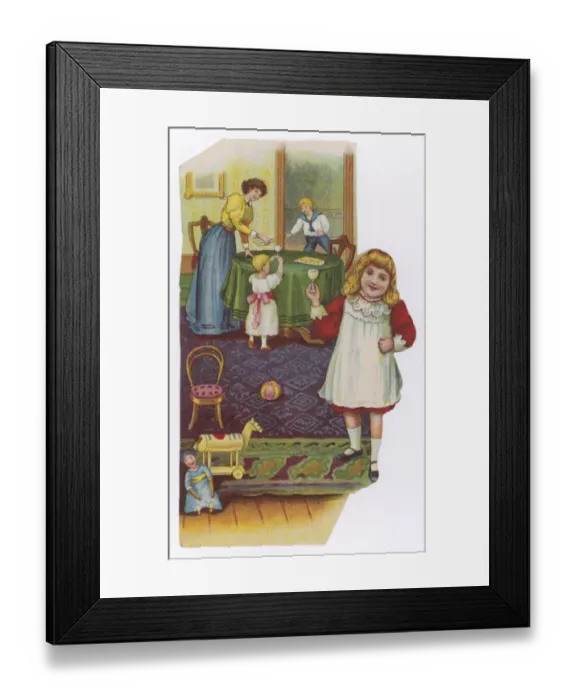 Framed Print : Children and Toys Framed Print : Children and Toys