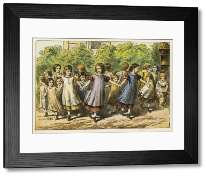 Framed Print : Playground Scene Framed Print : Playground Scene