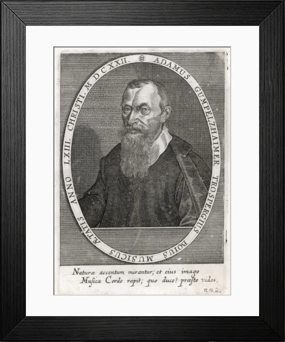 Framed Print : Adam Gumpelzhaimer Framed Print : Adam Gumpelzhaimer