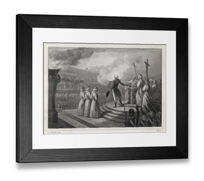 Framed Print : Federation, Paris 1790 Framed Print : Federation, Paris 1790