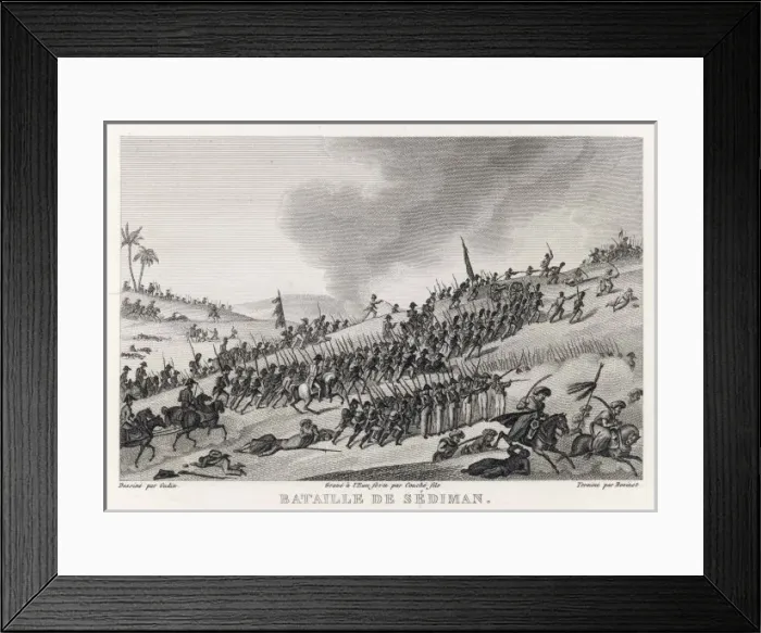 Framed Print : Battle of Sediman Framed Print : Battle of Sediman