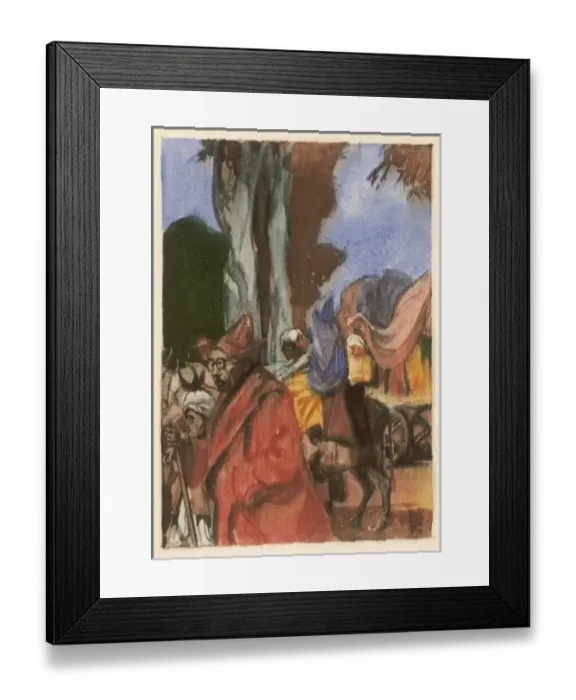 Framed Print : Kipling Kim Trunk Road Framed Print : Kipling Kim Trunk Road
